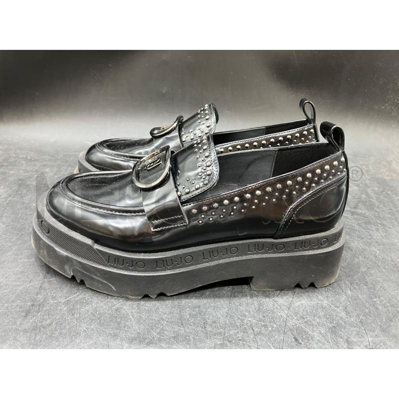 MOCASSINI D LIU JO NERI BORCHIE PICC PARA ALTA  | Mercatino dell'Usato Roma eur 3
