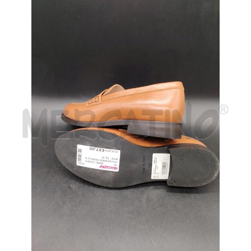MOCASSINI D MARELLA BEIGE  | Mercatino dell'Usato Roma eur 3