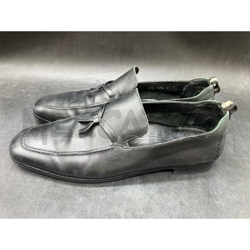 MOCASSINI PELLE U GUCCI NERO 1101536 | Mercatino dell'Usato Roma eur 3
