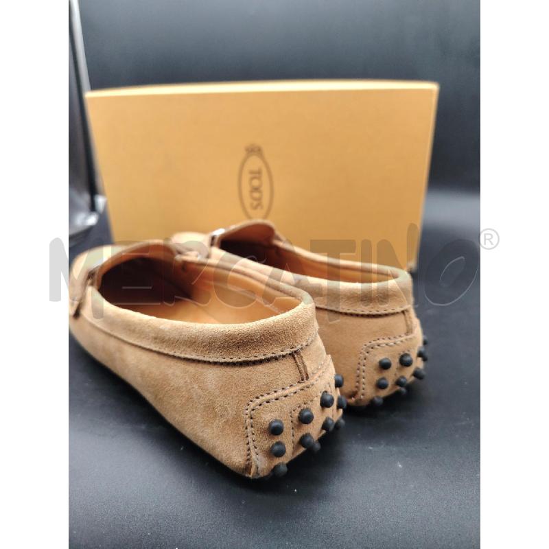 MOCASSINI TOD'S SCATO BEI SCAMOSCIATE BORCHIETTE NERE | Mercatino dell'Usato Roma eur 3