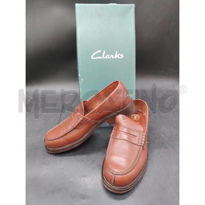 MOCASSINI U SCATO CLARKS MARRONI  | Mercatino dell'Usato Roma eur 1