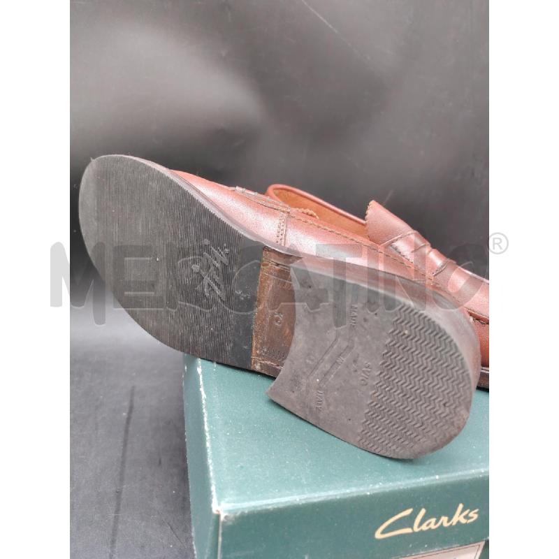 MOCASSINI U SCATO CLARKS MARRONI  | Mercatino dell'Usato Roma eur 4