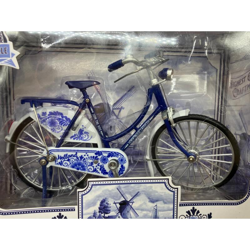 MODELLINO BICICLETTA HOLLAND DELFT BLUE | Mercatino dell'Usato Roma eur 3