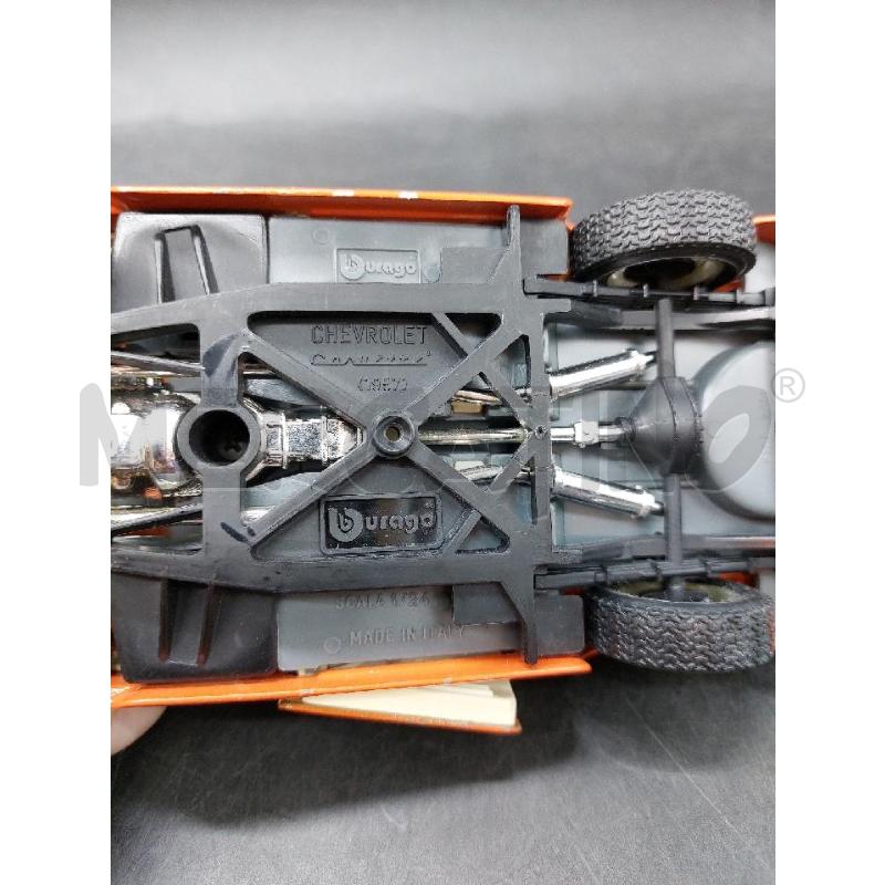 MODELLINO BURAGO CHEVROLET CORVETTE 1957 1/24 | Mercatino dell'Usato Roma eur 3