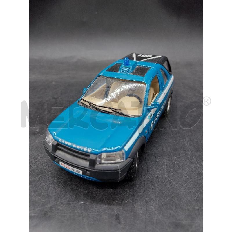 MODELLINO BURAGO LAND ROVER FREELANDER POLIZIA 1/24 | Mercatino dell'Usato Roma eur 1