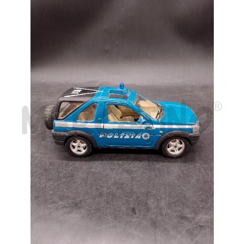 MODELLINO BURAGO LAND ROVER FREELANDER POLIZIA 1/24 | Mercatino dell'Usato Roma eur 3
