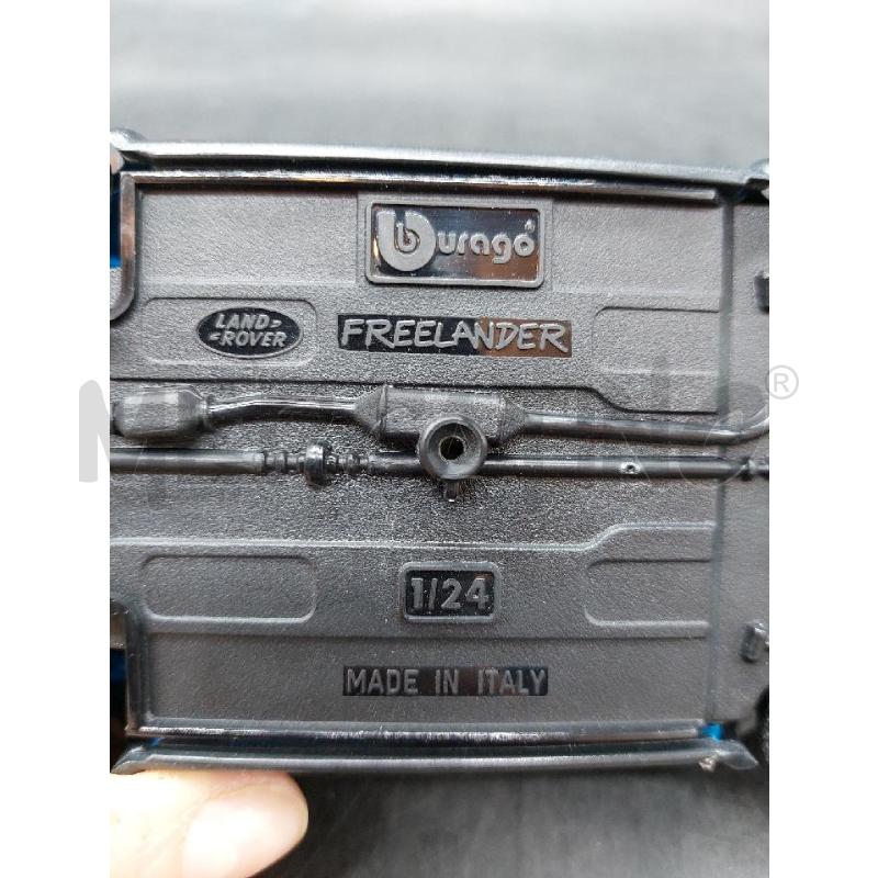 MODELLINO BURAGO LAND ROVER FREELANDER POLIZIA 1/24 | Mercatino dell'Usato Roma eur 4