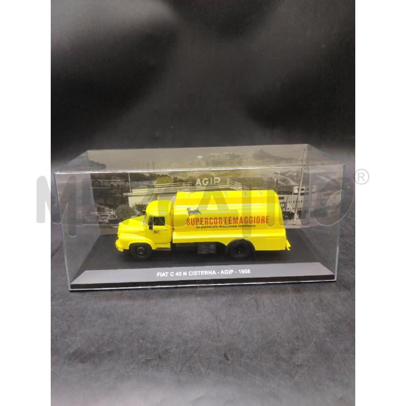 MODELLINO CAMION AGIP FIAT C 40 1958 | Mercatino dell'Usato Roma eur 1