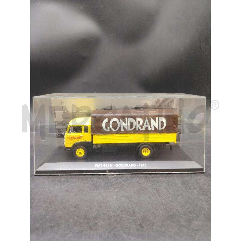 MODELLINO CAMION GONRAND FIAT 643 1965 | Mercatino dell'Usato Roma eur 1