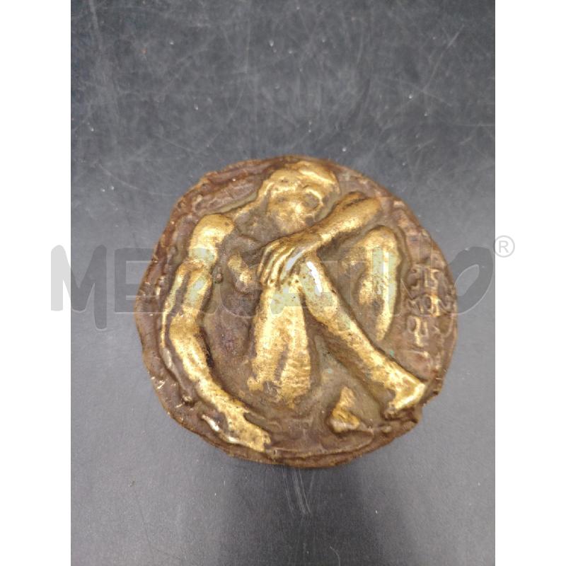 MODULO IN BRONZO A FIRMA GISMONDI | Mercatino dell'Usato Roma eur 2