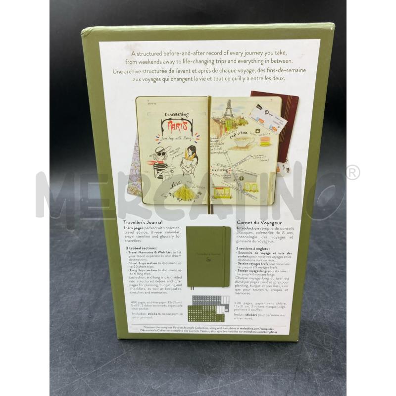 MOLESKINE TRAVELLER'S JOURNAL | Mercatino dell'Usato Roma eur 2