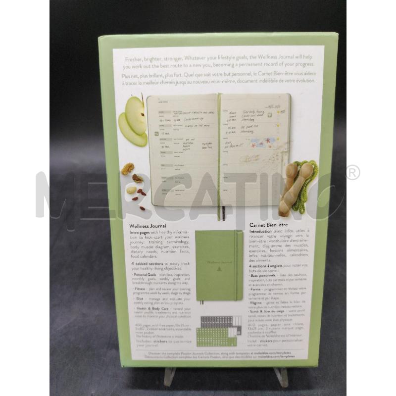 MOLESKINE WELLNESS JOURNAL | Mercatino dell'Usato Roma eur 2