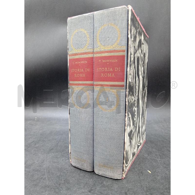 MOMMSEN STORIA DI ROMA 2 VOLUMI | Mercatino dell'Usato Roma eur 1