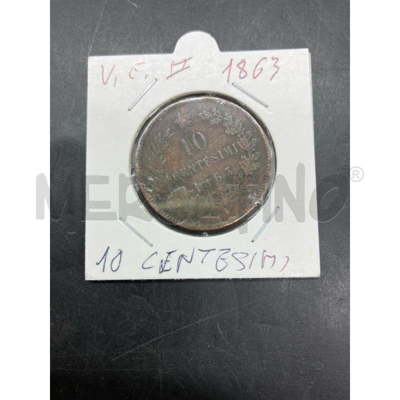 MONETA 10 CENTESIMI 1873 | Mercatino dell'Usato Roma eur 1