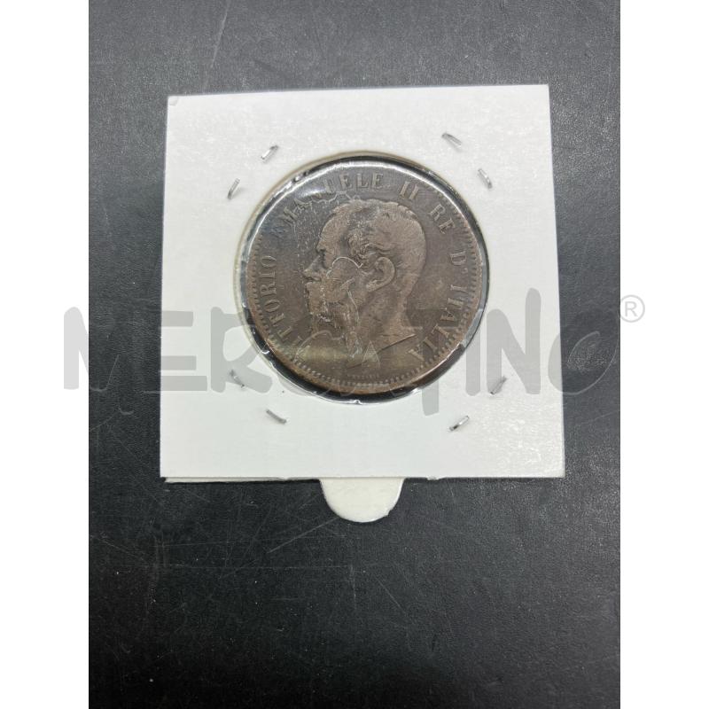 MONETA 10 CENTESIMI NAPOLI 1866 | Mercatino dell'Usato Roma eur 2