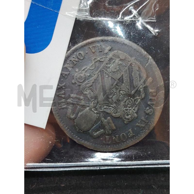 MONETA 1 BAIOCCO 1851 | Mercatino dell'Usato Roma eur 3