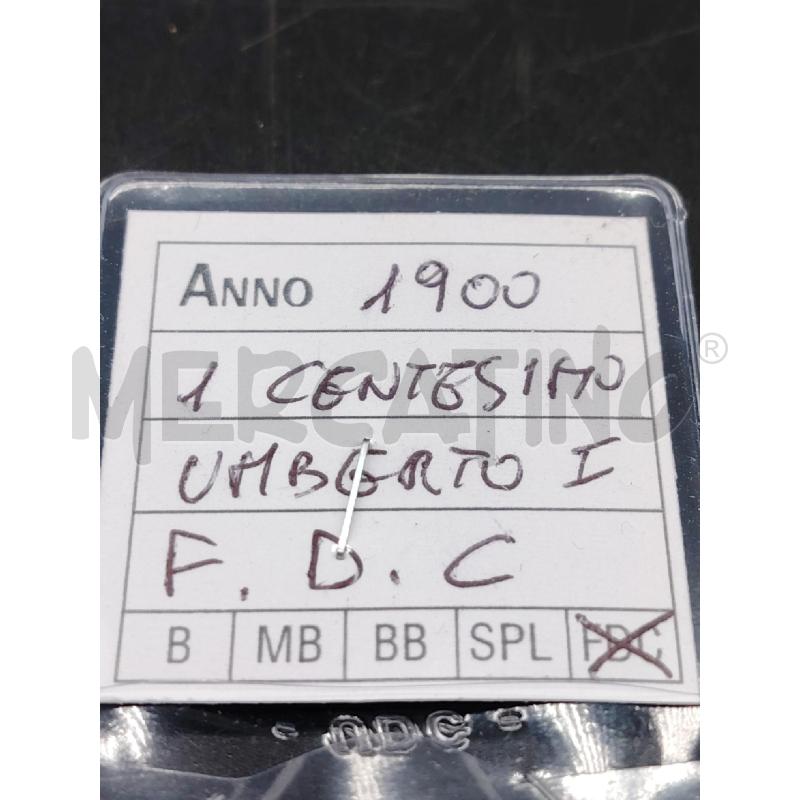 MONETA 1 CENTESIMO 1900 | Mercatino dell'Usato Roma eur 2