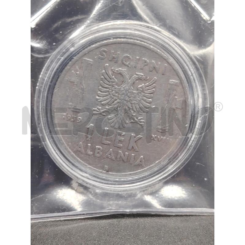 MONETA 1 LEK ALBANIA 1939 | Mercatino dell'Usato Roma eur 1