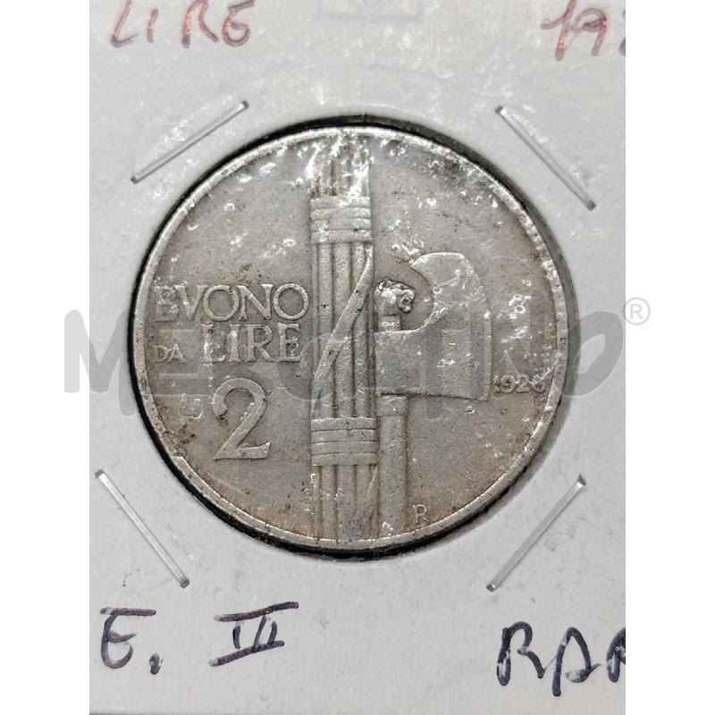 MONETA 2 LIRE 1926 | Mercatino dell'Usato Roma eur 3