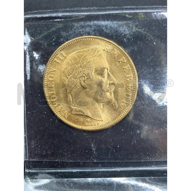 MONETA 50 FRANCHI NAPOLEONE III | Mercatino dell'Usato Roma eur 2