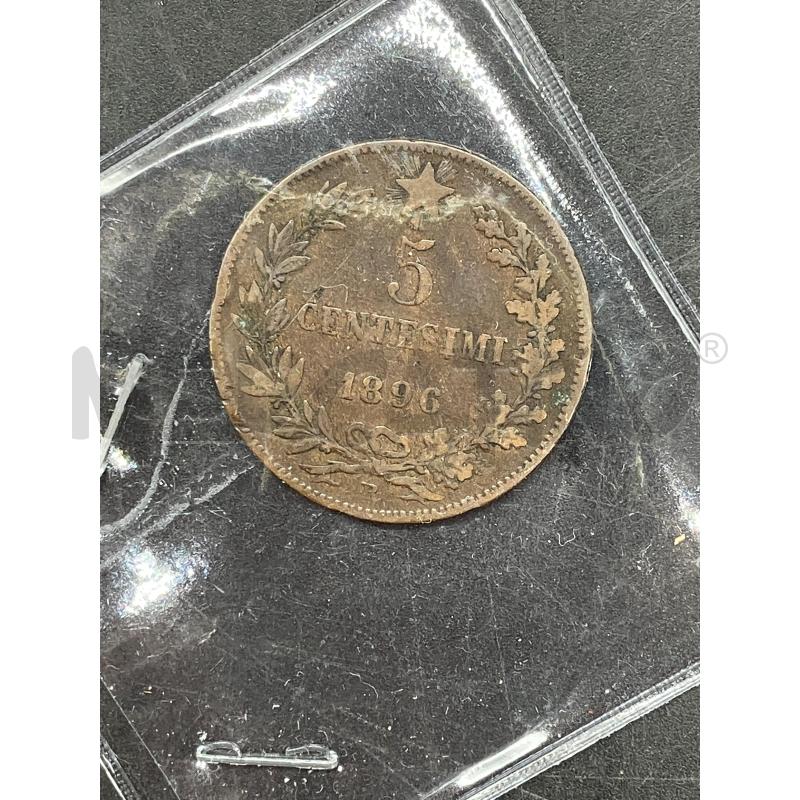 MONETA 5 CENT 1896 | Mercatino dell'Usato Roma eur 2