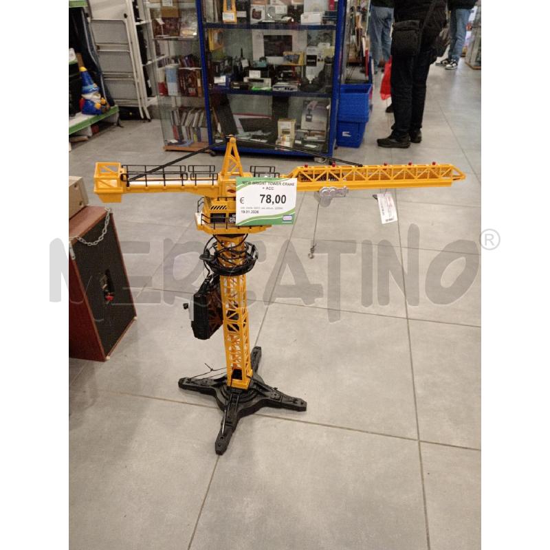 NEW BRIGHT TOWER CRANE + ACC | Mercatino dell'Usato Roma eur 1