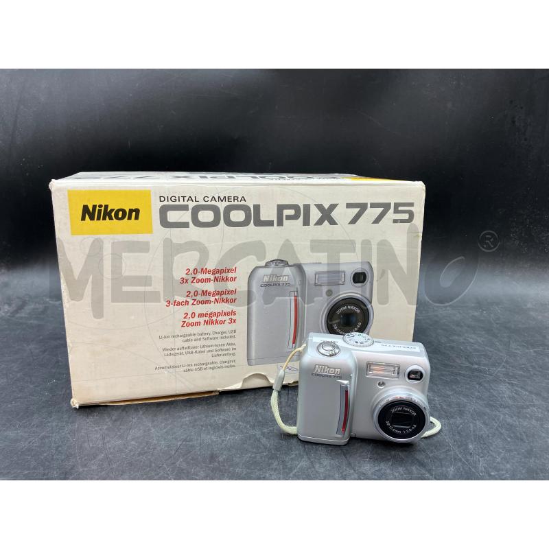 NIKON COOLPIX 775 FOTOCAMERA COMPATTA DIGITAL CAMERA 2.0 MEGAPIXELS | Mercatino dell'Usato Roma eur 1