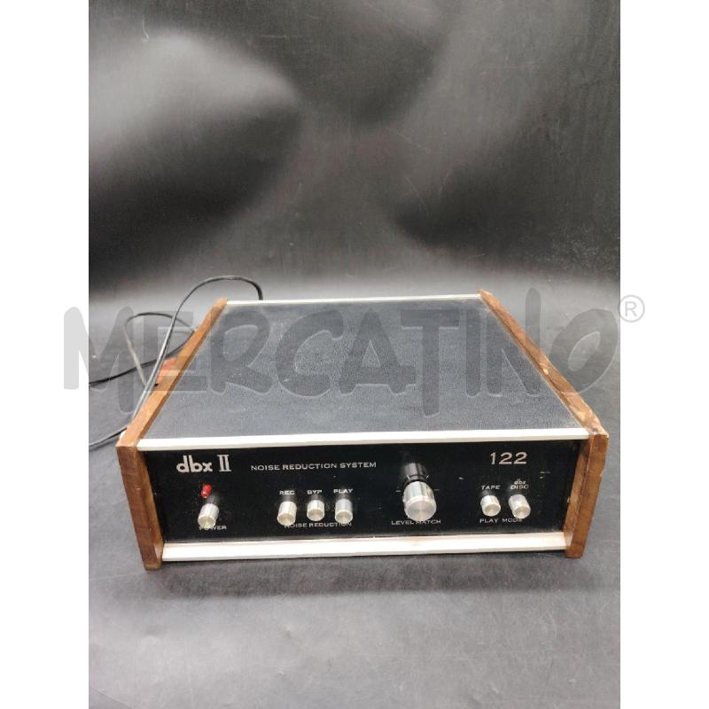 NOISE REDUCTION SYSTEM DBX II 122 | Mercatino dell'Usato Roma eur 1