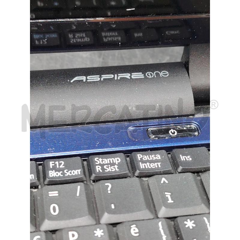 NOTEBOOK ACER ASPIRE ONE + CARIC | Mercatino dell'Usato Roma eur 2