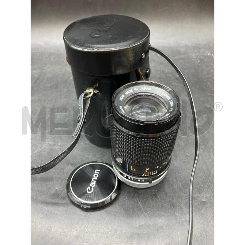 OBIETTIVO CANON FD 135MM 1:3.5 | Mercatino dell'Usato Roma eur 1