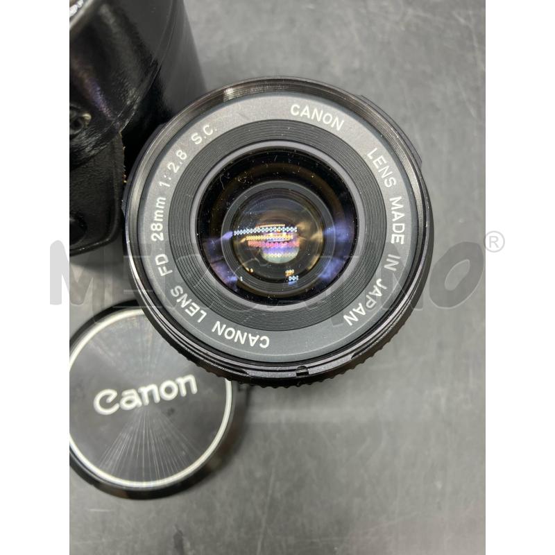 OBIETTIVO CANON FD 28MM 1:2.8 | Mercatino dell'Usato Roma eur 2