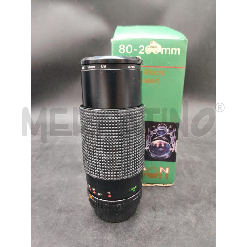 OBIETTIVO NAIGON MC 80-200MM | Mercatino dell'Usato Roma eur 1