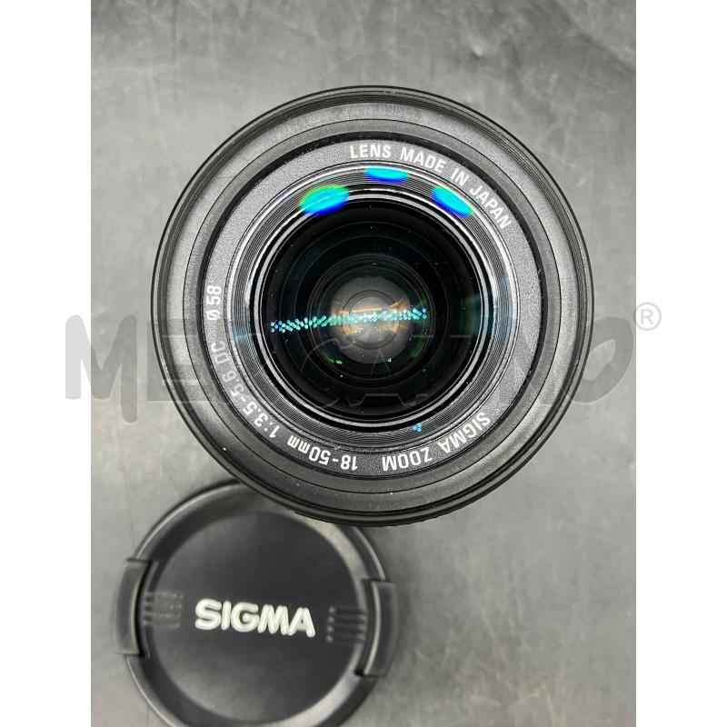 OBIETTIVO SIGMA ZOOM 18-50MM | Mercatino dell'Usato Roma eur 2