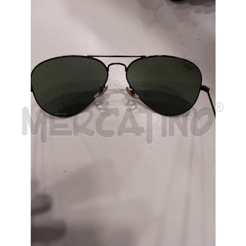 OCCHIALI D RAYBAN AVIATOR VERDE | Mercatino dell'Usato Roma eur 3