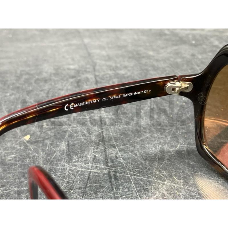 OCCHIALI D VALENTINO BORDEAUX BRILL | Mercatino dell'Usato Roma eur 4