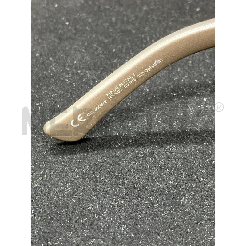 OCCHIALI GUCCI GG3006/S FIBBIE LATERALI | Mercatino dell'Usato Roma eur 5