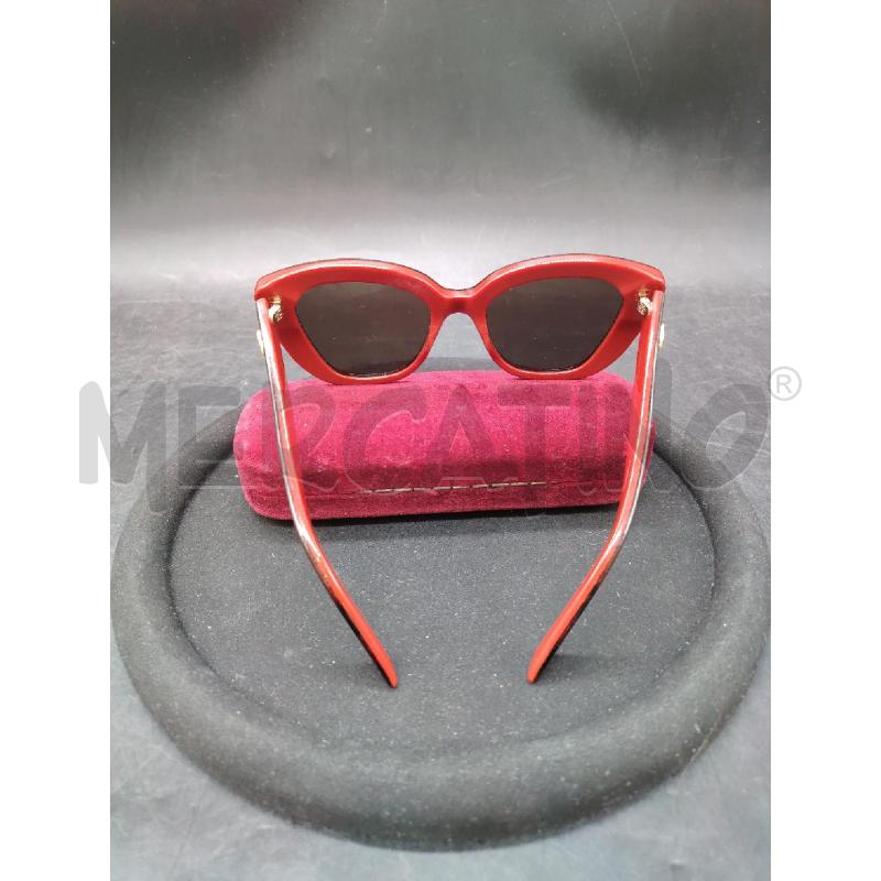 OCCHIALI GUCCI ROSSO GLITTER GG 0327S | Mercatino dell'Usato Roma eur 3