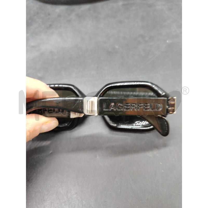 OCCHIALI KARL LAGERFELD NERO 4107 01 | Mercatino dell'Usato Roma eur 5