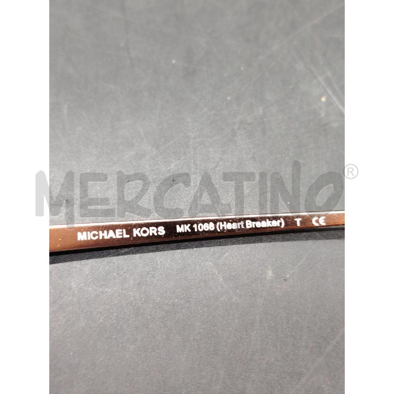 OCCHIALI MICHAEL KORS CUORI 11084Z 60 18 140 3N | Mercatino dell'Usato Roma eur 2