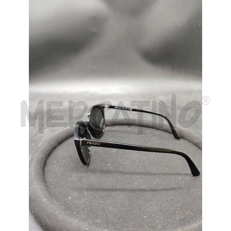 OCCHIALI PRADA NERO LOGO LATO | Mercatino dell'Usato Roma eur 2