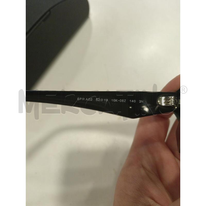 OCCHIALI PRADA NERO SPR A02 5219 16K | Mercatino dell'Usato Roma eur 3
