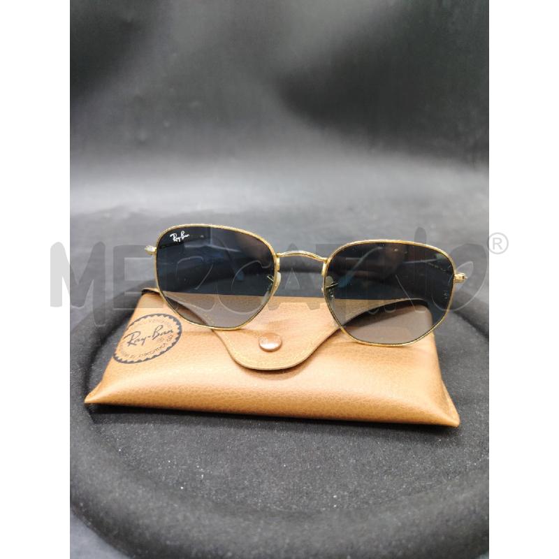 OCCHIALI RAYBAN RB 3548-N SQUADRATI LENTE BLU | Mercatino dell'Usato Roma eur 1