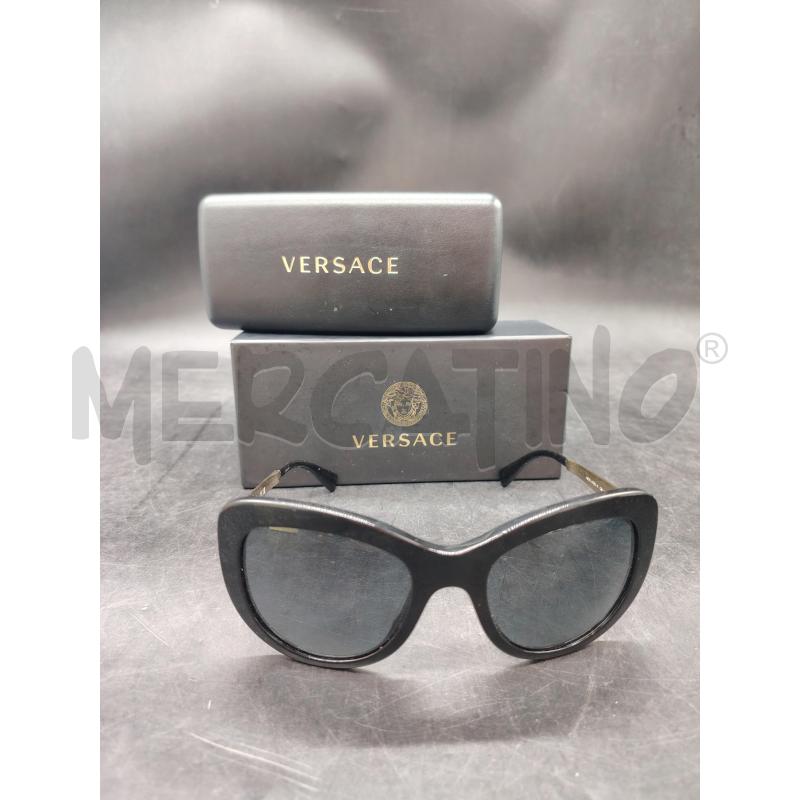 OCCHIALI VERSACE NERO MEDUSE LATI | Mercatino dell'Usato Roma eur 1