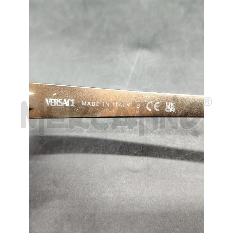 OCCHIALI VERSACE NERO MEDUSE LATI | Mercatino dell'Usato Roma eur 3