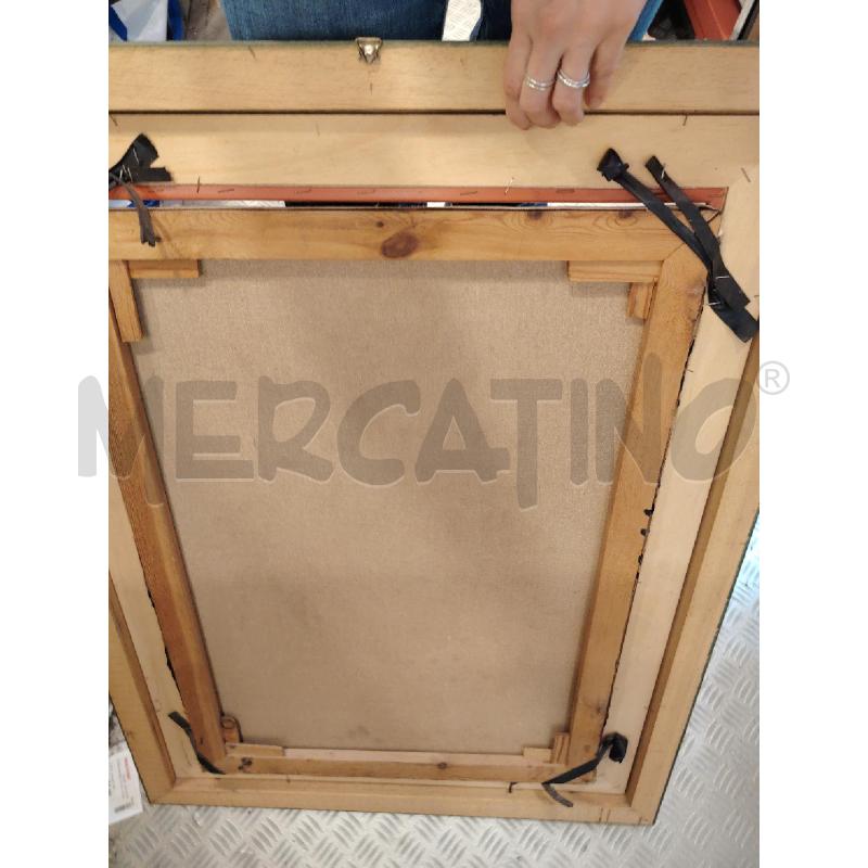 OGGETTO  QUADRO FIAMMINGO  CORNICE VERDE | Mercatino dell'Usato Roma eur 4