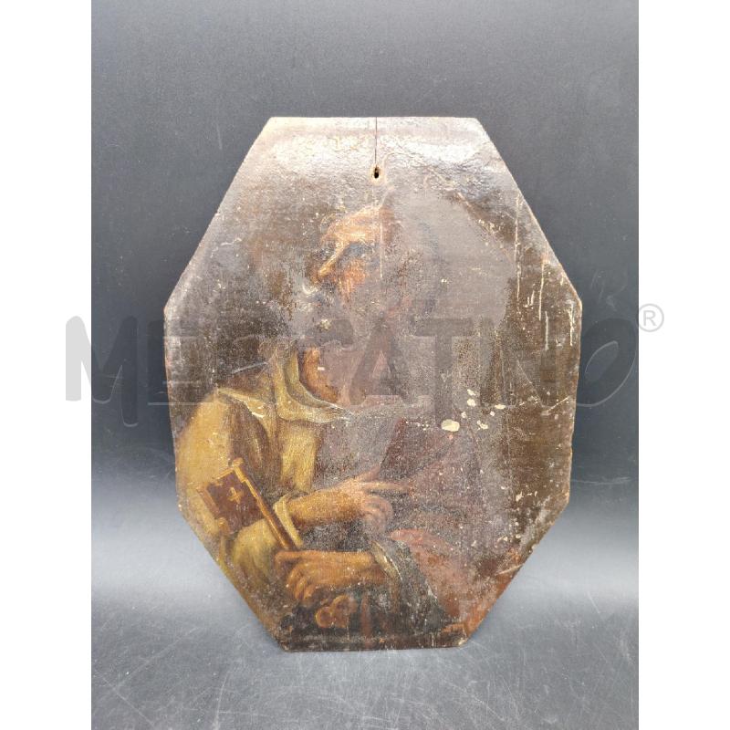 OLIO SU LEGNO SAN PIETRO  | Mercatino dell'Usato Roma eur 1