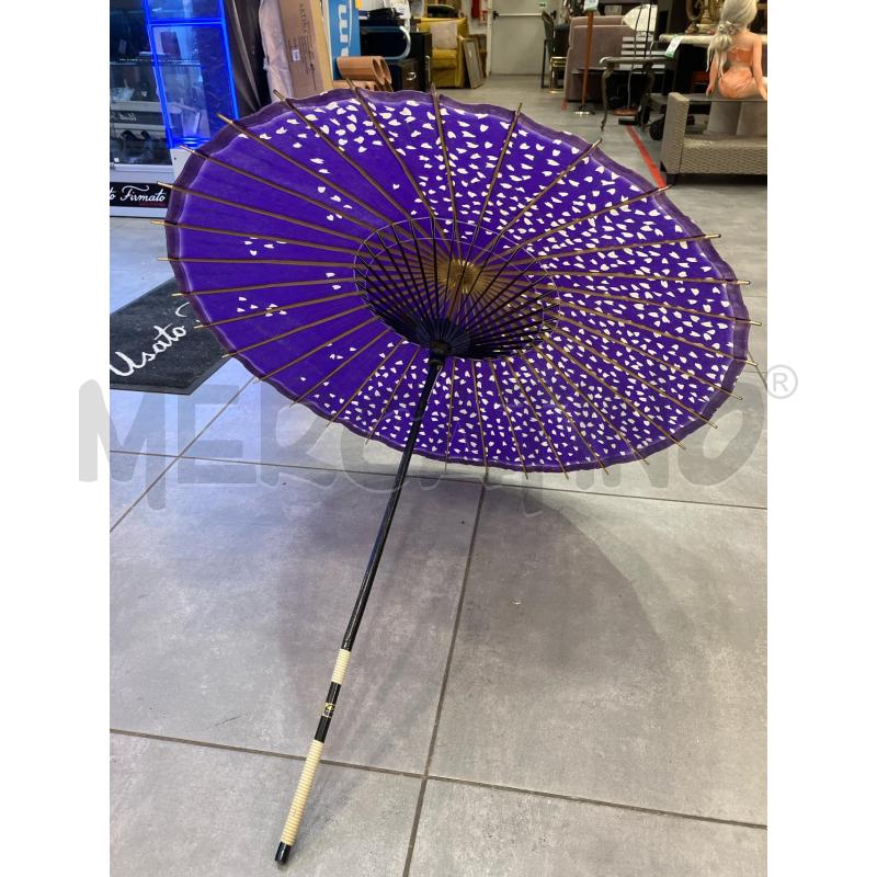 OMBRELLO ORIENTALE VIOLA  | Mercatino dell'Usato Roma eur 2