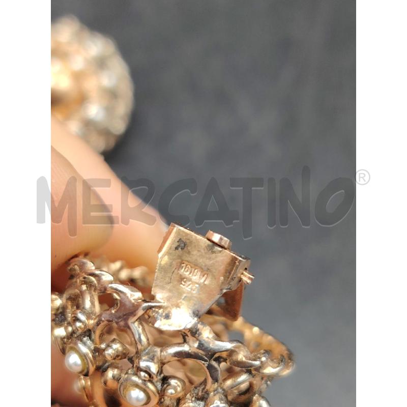 ORECCHINI ANTICHI CLIPS MICRO PERLINE | Mercatino dell'Usato Roma eur 3