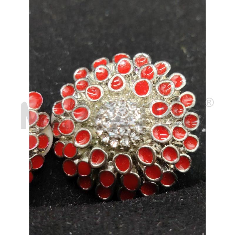 ORECCHINI CLIPS CUPOLA RSS STRASS | Mercatino dell'Usato Roma eur 2