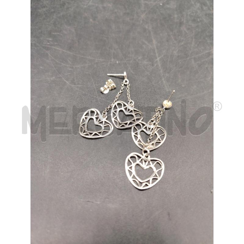 ORECCHINI FUSION CUORI PENDENTI | Mercatino dell'Usato Roma eur 3